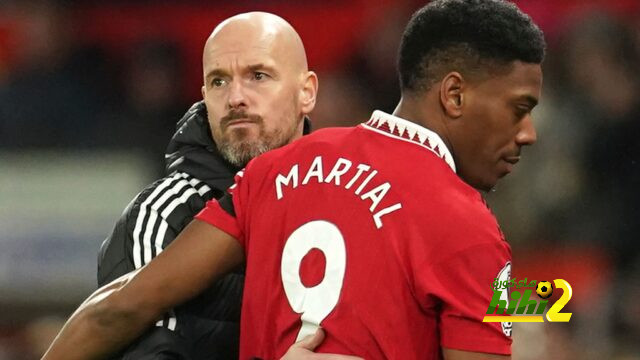 تين هاج يحفز مارسيال قبل مواجهة إشبيلية في الدوري الأوروبي