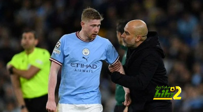 جوارديولا يوضح سبب استبدال دي بروين أمام بايرن ميونخ