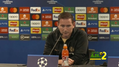 لامبارد: المشجعين يستطيعون مساعدتنا أمام ريال مدريد