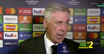 أنشيلوتي يعلق على تأهل ميلان لنصف نهائي دوري الأبطال