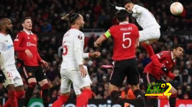 اشبيلية يتقدم على مانشستر يونايتد بهدف النصيري في الدوري الأوروبي