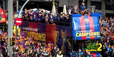برشلونة يضع خطة الاحتفال بلقب الليجا