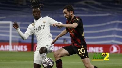 مركز كامافينجا في مباراة الإياب أمام مانشستر سيتي