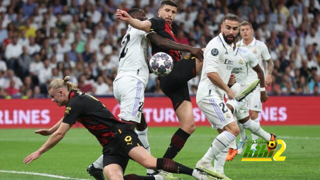 ريال مدريد يتساوى مع مانشستر سيتي في الأهداف