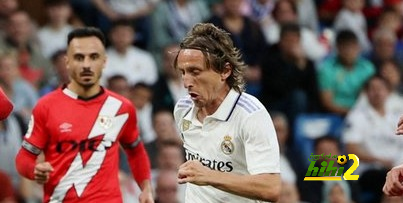 أرقام مودريتش في مباراة ريال مدريد ورايو فاليكانو