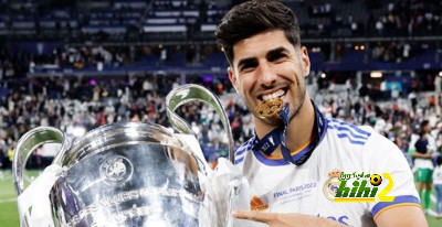 حصاد أسينسيو مع ريال مدريد