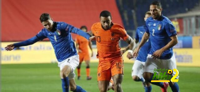 نهاية الشوط الأول.. ايطاليا تتقدم بهدفين أمام هولندا في دوري الأمم الأوروبية
