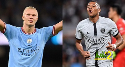 الفرق بين أهداف مبابي وهالاند الـ54 !