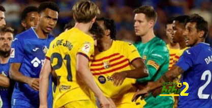 مباراة خيتافي وبرشلونة تدخل التاريخ