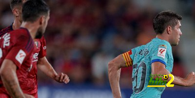 تقييم سيرجي روبيرتو في مباراة برشلونة وأوساسونا