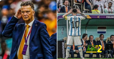 لويس فان خال: كأس العالم كان فيلماًَ وبطله ميسي