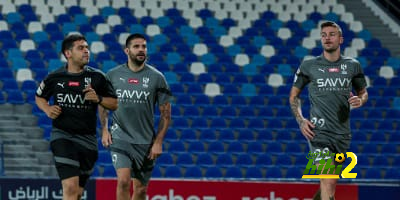 دفعة ثنائية قوية في مران الهلال السعودي