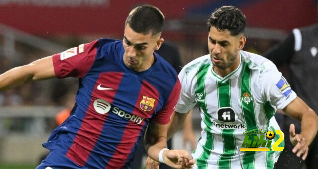تقييم فريق ريال بيتيس في الشوط الأول أمام برشلونة