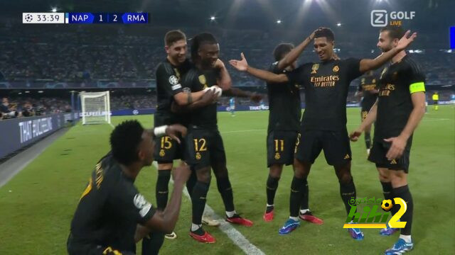 فيديو .. ريال مدريد يتقدم أمام نابولي بأقدام جود بيلينجهام