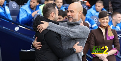 جوارديولا ينهال بالمديح على برايتون ودي زيربي