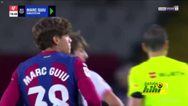 مارك غويو يوقع على أول أهدافه مع برشلونة