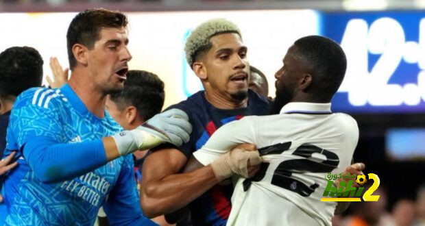 أرقام أراوخو وروديجير مع ريال مدريد وبرشلونة قبل الكلاسيكو