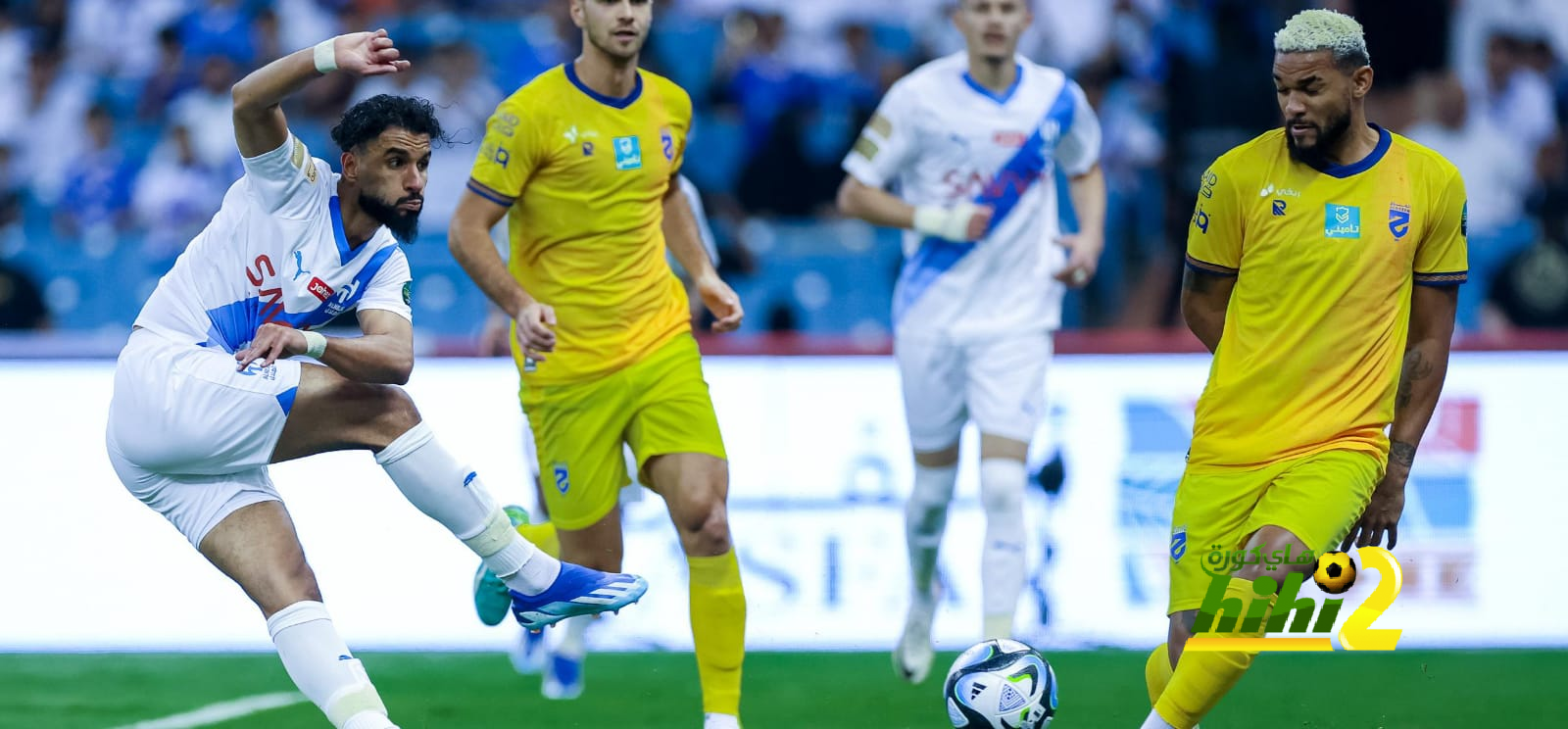 الهلال يمطر شباك الحزم بثلاثية ويتأهل إلى ربع نهائي كأس الملك