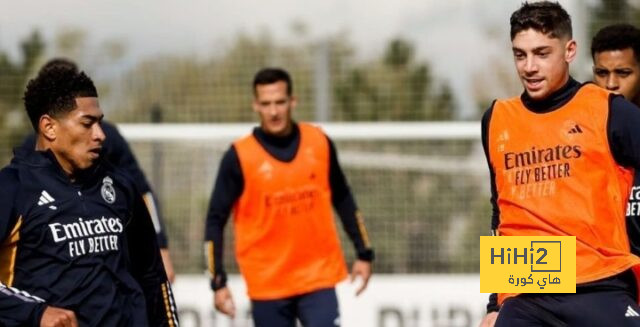 غيابات ريال مدريد عن تدريبات اليوم