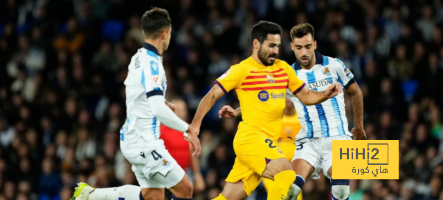 أرقام برشلونة في الشوط الأول أمال ريال سوسيداد
