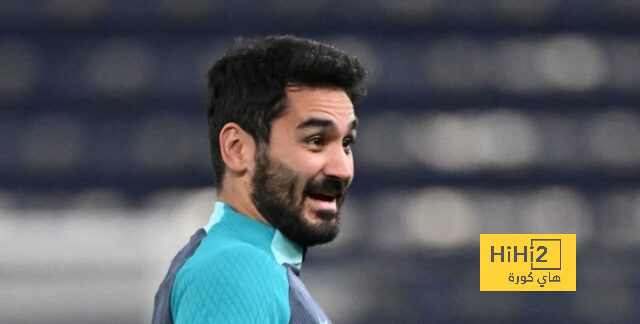 أرقام غوندوغان في الشوط الأول أمام شاختار