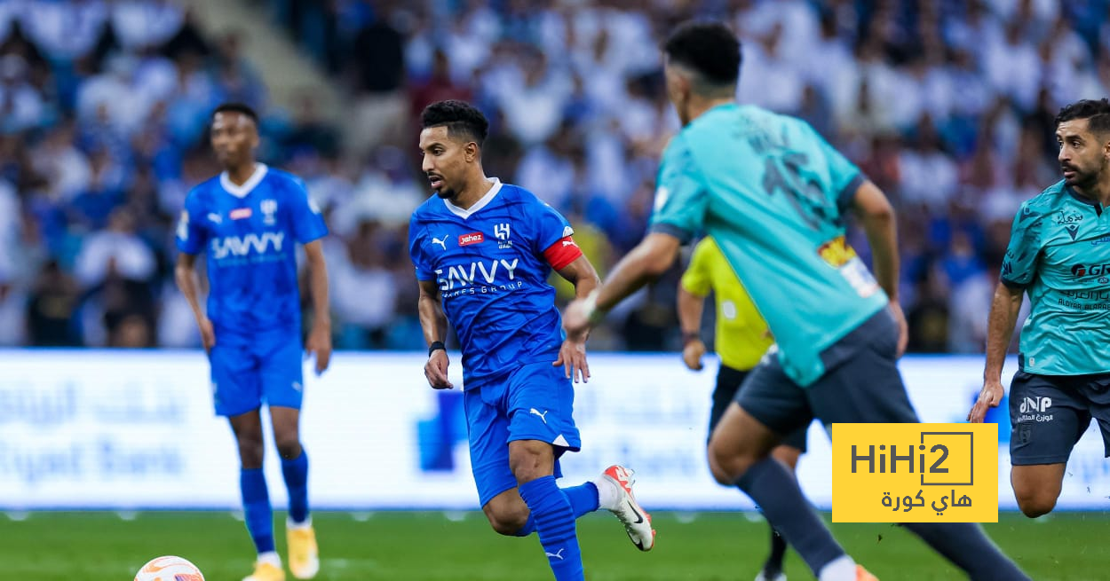 أرقام وإحصائيات الشوط الأول بين الهلال والتعاون