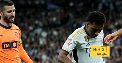 الأقل تقييمًا في ريال مدريد بعد 45 دقيقة أمام فالنسيا