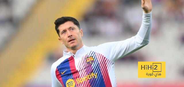 ليفاندوفسكي يتعادل لبرشلونة امام الافيس