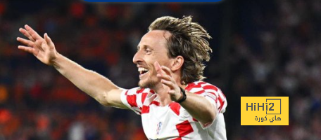 دور كبير لمودريتش مع منتخب كرواتيا