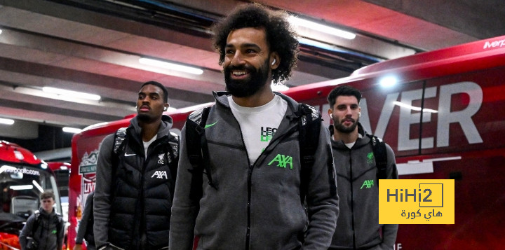 فريق ليفربول يصل ملعب الاتحاد قبل لقاء مانشستر سيتي