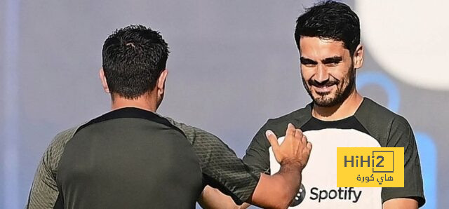 غوندوغان بديلًا للمرة الأولى منذ شهرين