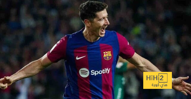 ليفاندوفسكي يتعادل لبرشلونة أمام رايو فاليكانو