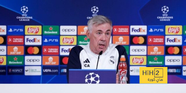 اللاعب الذي سيرافق أنشيلوتي في مؤتمر مباراة نابولي