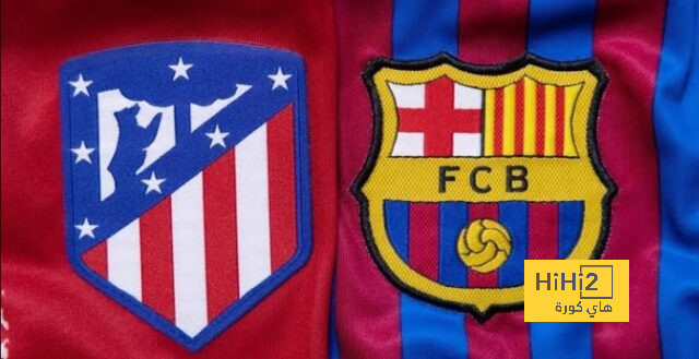 نهاية الشوط الأول بتقدم برشلونة على أتليتكو مدريد بهدف نظيف في الليغا