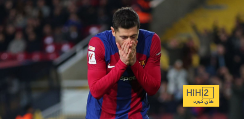 مباراة سيئة لـ ليفاندوفسكي مع برشلونة أمام أتلتيكو مدريد