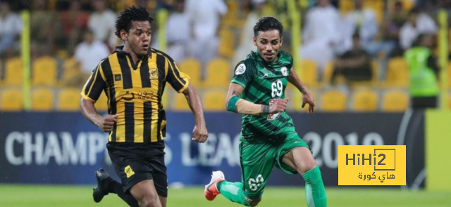 نتائج الاتحاد آخر 6 مباريات أمام الأندية الإيرانية