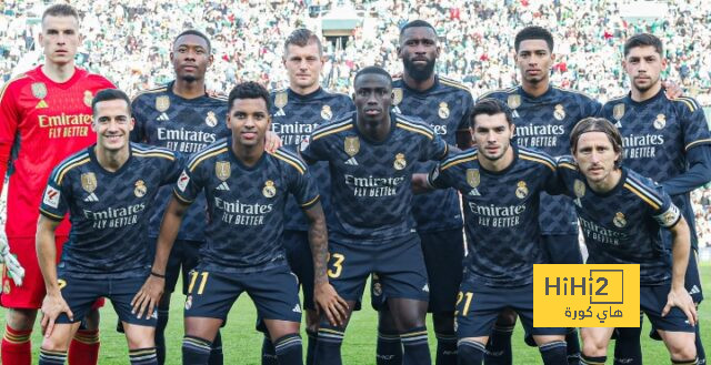 الأعلى تقييما من ريال مدريد أمام بيتيس في أول ربع ساعة