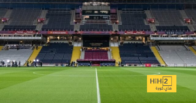 ملعب مونتجويك يتجهز لقمة الليغا بين برشلونة و جيرونا