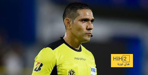 جيريرو حكما لمباراة الأهلي والفيحاء في الدوري