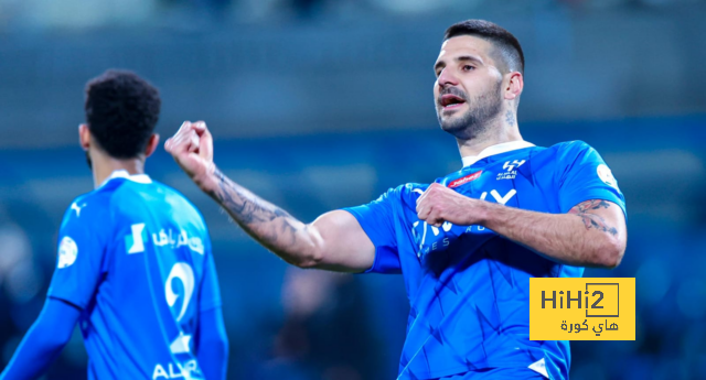 كم هدف سجل الهلال في النصف الأول من الدوري السعودي؟