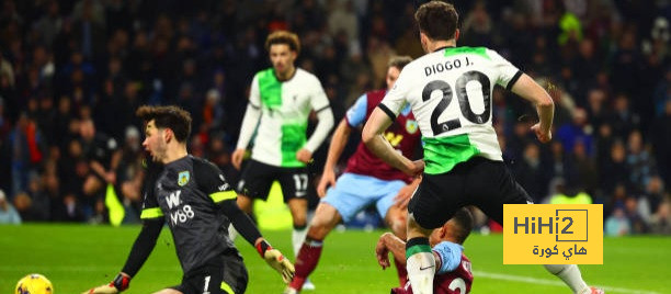 إحصائيات مباراة ليفربول وبيرنلي في الدوري الإنجليزي