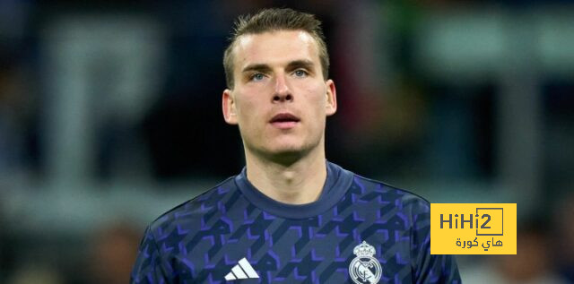 أرقام لونين مع ريال مدريد هذا الموسم