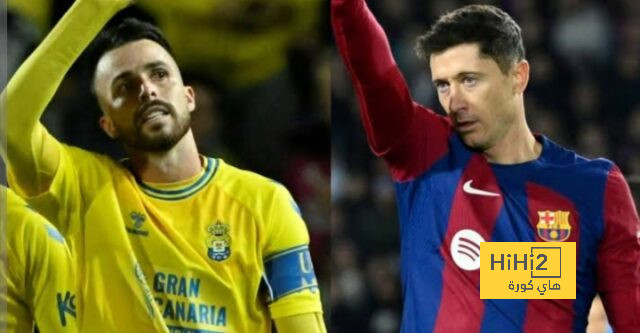 إحصائيات الشوط الأول من مباراة برشلونة و لاس بالماس