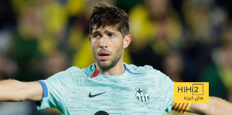 موقف برشلونة من تجديد عقد سيرجي روبرتو