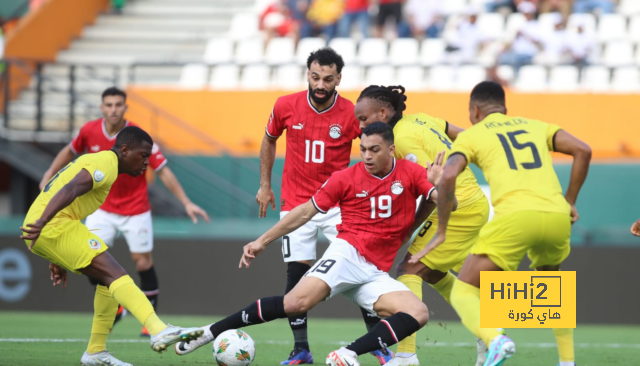 إحصائيات الشوط الأول بين مصر وموزمبيق