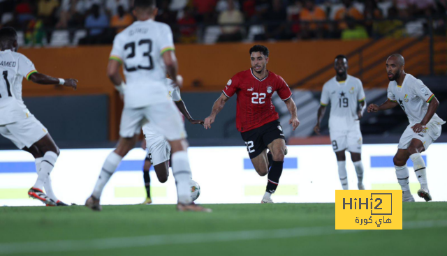 أرقام وإحصائيات لاعبي منتخب مصر أمام غانا