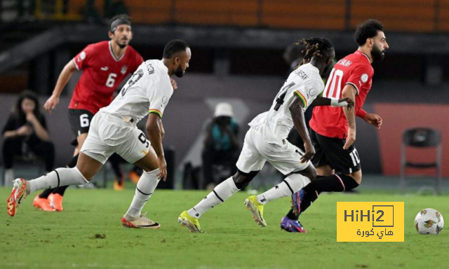 إحصائيات محمد صلاح في مباراة مصر وغانا