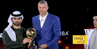 هالاند أفضل لاعب فى العالم 2023 من جلوب سوكر