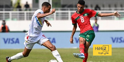 شاهد.. مشادة قوية بين لاعبي المغرب والكونغو
