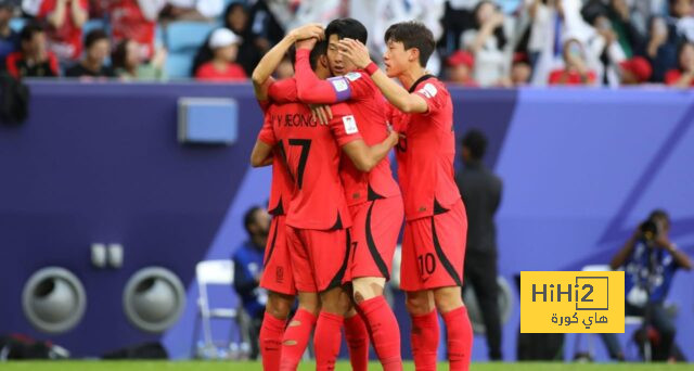 جدول ترتيب المجموعة الخامسة في كأس آسيا